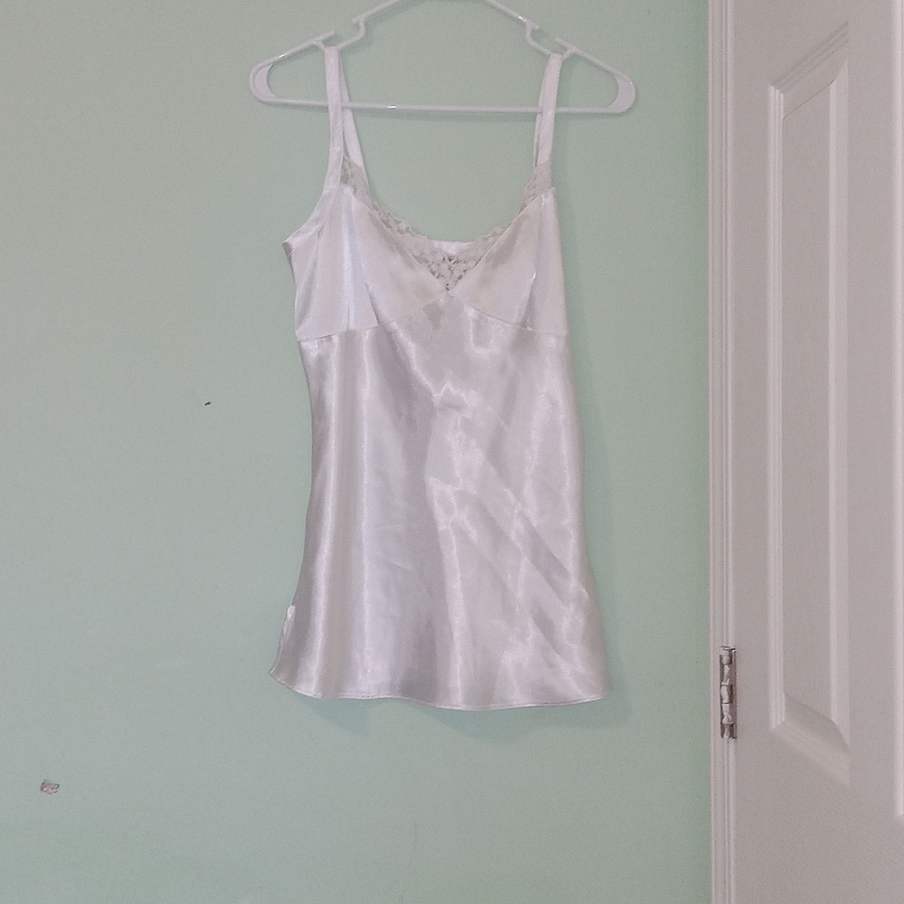 Luxurious Satin White Slip